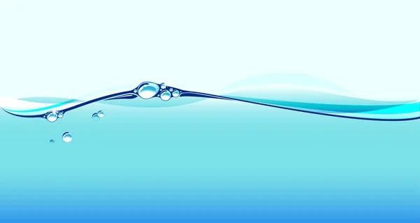 Salpicadura de vector de agua — Vector de stock