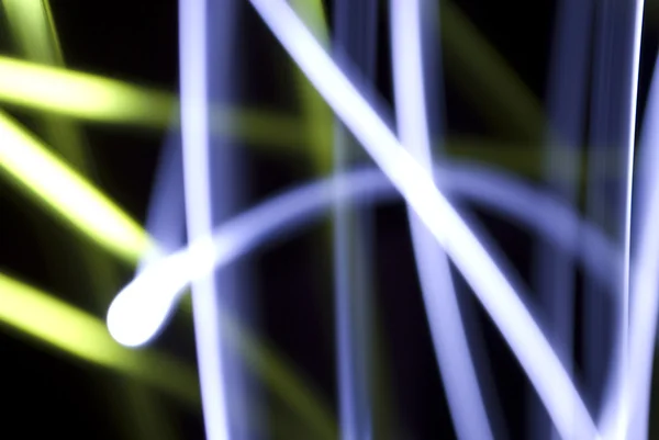 Wellenförmiges abstraktes Laserlicht. — Stockfoto