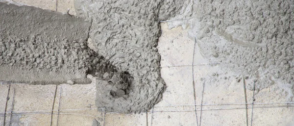 Texture Mix Calcestruzzo Introduzione Cemento Pietra Sabbia Acqua Così Come — Foto Stock