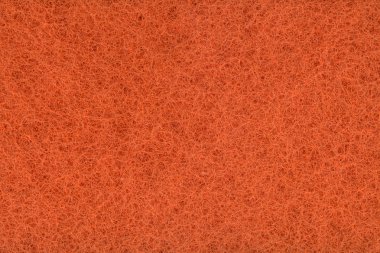 Turuncu aşındırıcı sünger doku