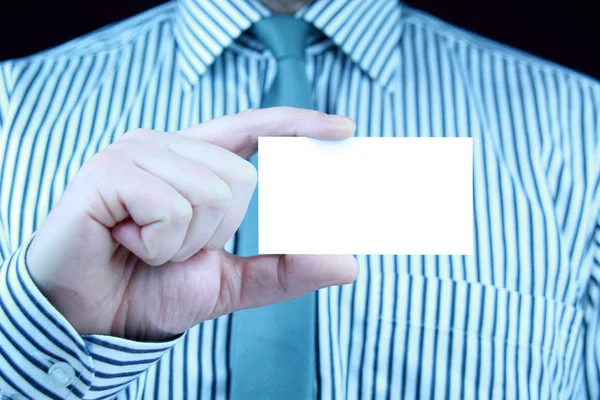 Business card with copy space — Stock Photo, Image