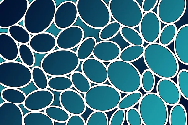 Oval pattern in fashion trend colors — Stock Photo, Image
