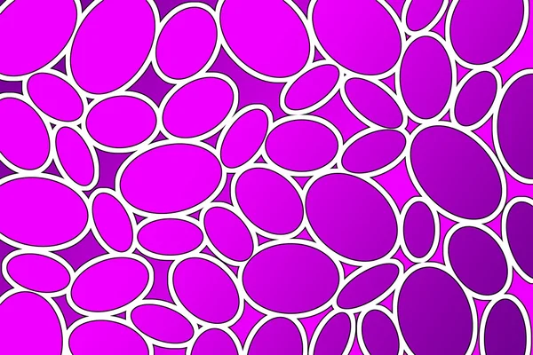 Oval mönster i mode trend färger, rosa bakgrund — Stockfoto