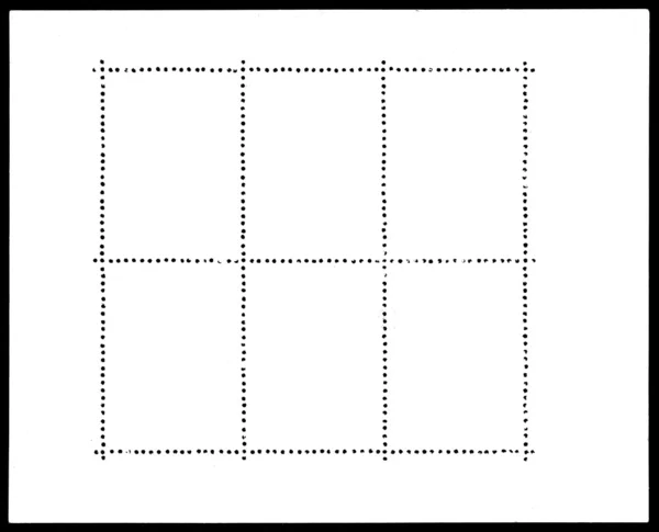 空白的邮票 — 图库照片