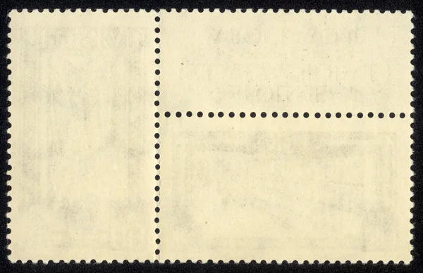 Alte Blanko-Briefmarke — Stockfoto