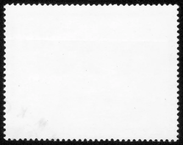 Die Rückseite einer Briefmarke — Stockfoto