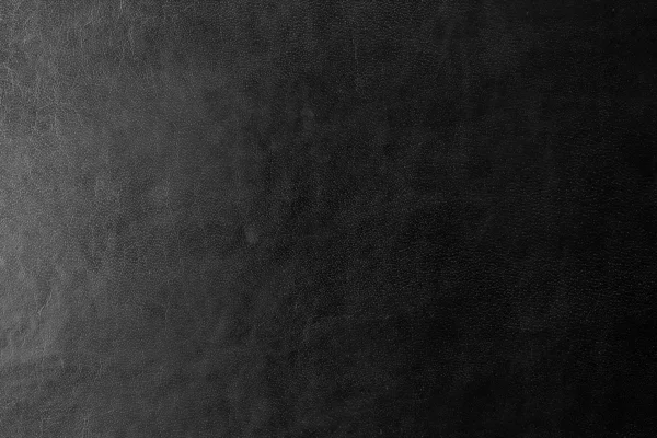 Fondo o textura de cuero negro oscuro — Foto de Stock