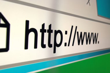 Http www browser bar, Internet address clipart