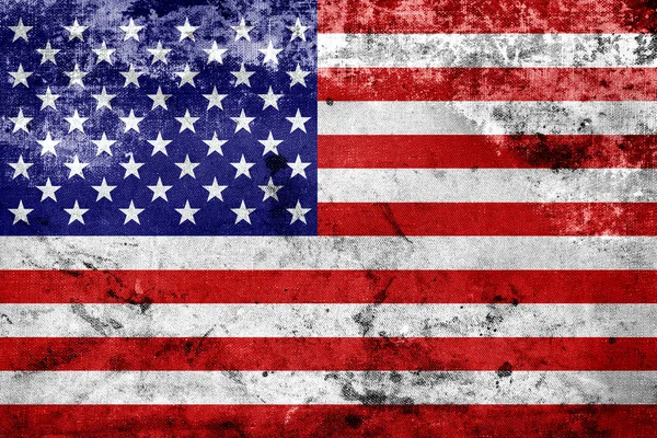 Grunge USA Flagge — Stockfoto
