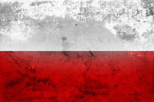 Bandiera Polonia — Foto Stock