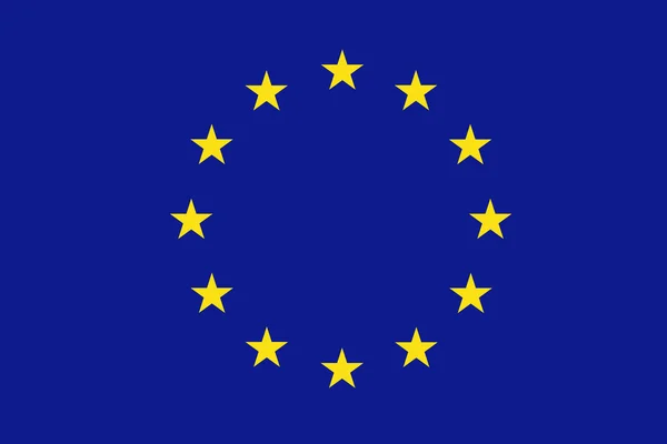 Drapeau de l'Union européenne — Photo