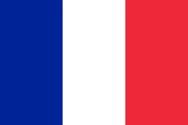 Frankreich-Flagge — Stockfoto