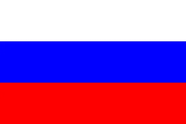 Russische Flagge — Stockfoto