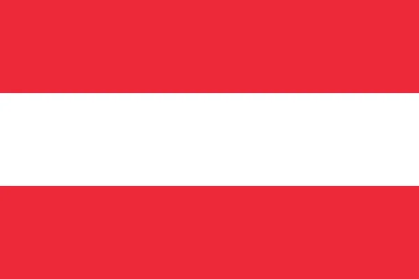 Österrike flagga — Stockfoto