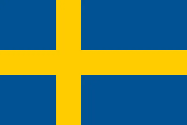 Sweden Flag — Stock Photo, Image