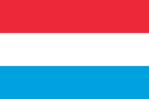 Luxembourg Flag — Stock Photo, Image