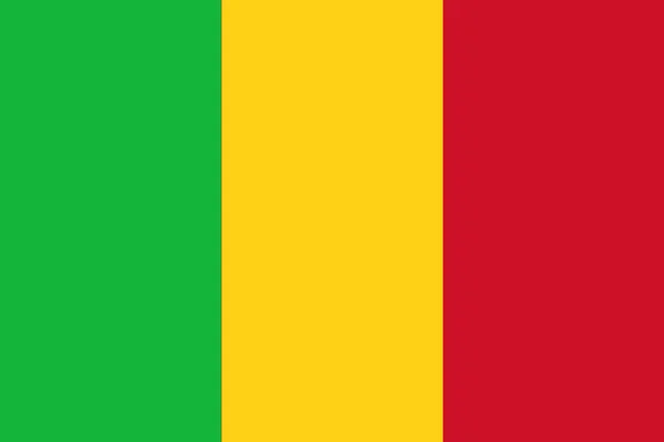 Drapeau Mali — Photo