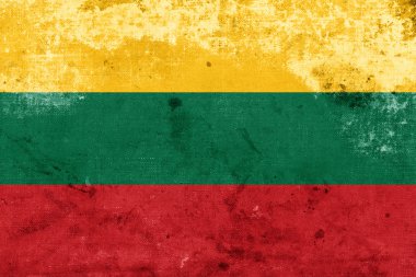 Grunge Litvanya bayrağı
