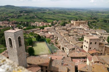 San gimignano, İtalya