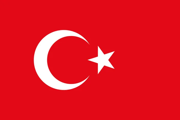 Bandeira Turquia — Fotografia de Stock