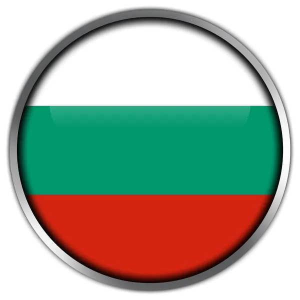 Bulgaria błyszczący flaga — Zdjęcie stockowe