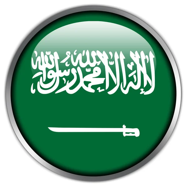 Bandiera saudita arabia — Foto Stock