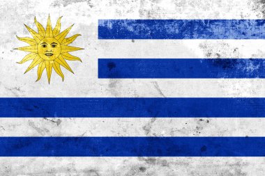 Grunge uruguay bayrağı