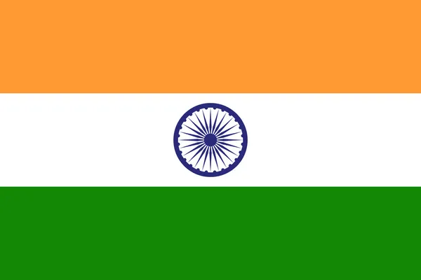 India Flag — Stock Photo, Image