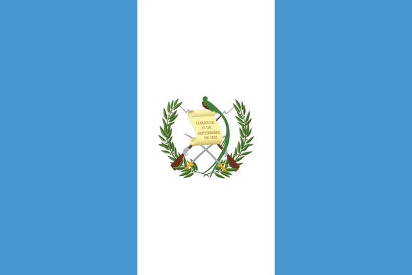 Guatemala flagga — Stockfoto