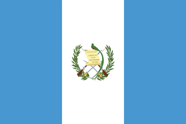 Guatemaltekische Flagge — Stockfoto