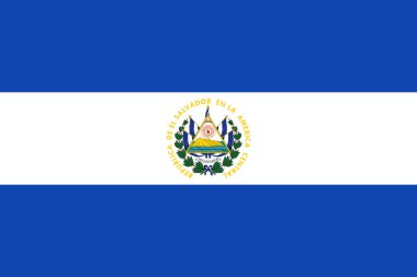 el salvador bayrağı