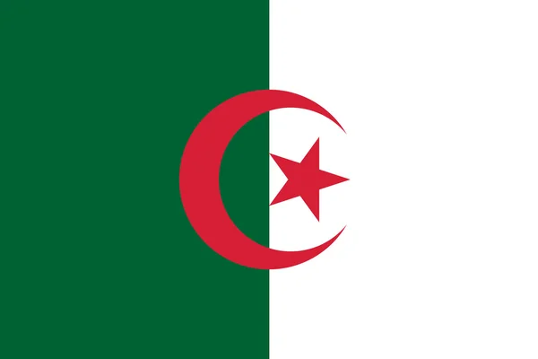 Algeria Flag — Stock Photo, Image