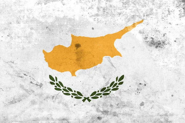 Grunge Cyprus Flag — Stock Photo, Image