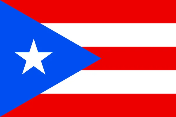 Puerto Rico Flag — Stock Photo, Image