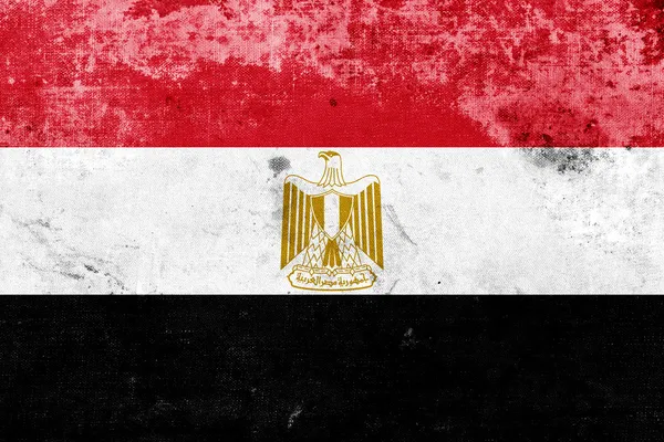 Grunge Egypt Flag — Stock Photo, Image