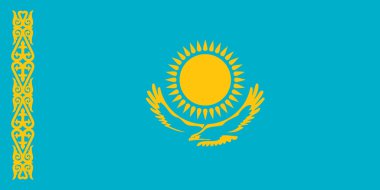 Kazakistan bayrağı