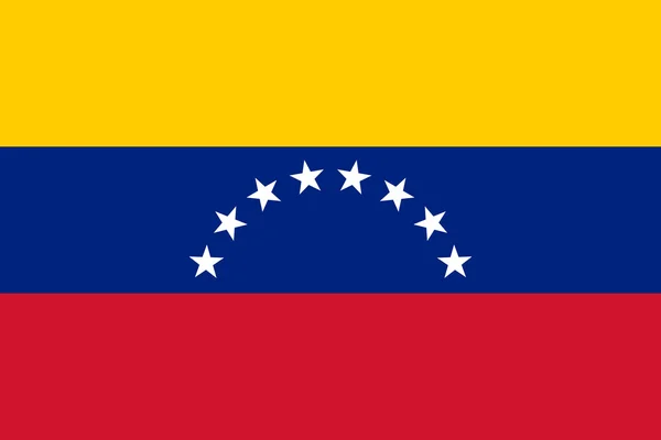 Venezuela Flag — Stock Photo, Image