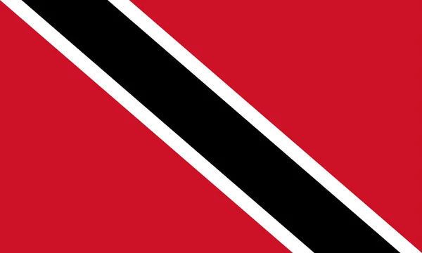 Trinidad und Tobago Flagge — Stockfoto