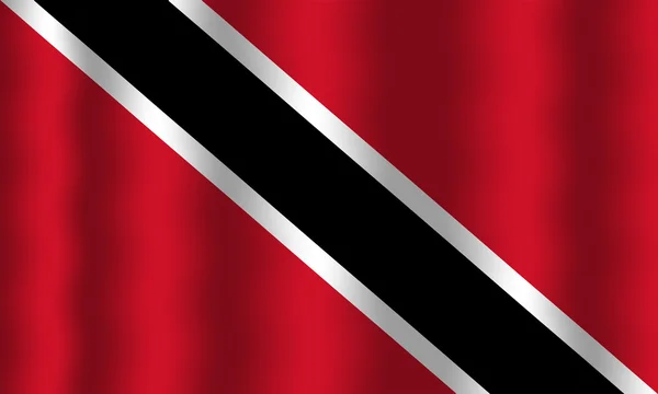 特立尼达和多巴哥旗帜 — 图库照片