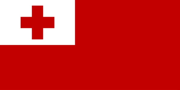 Флаг Тонга — стоковое фото