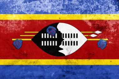 Grunge Svaziland bayrağı