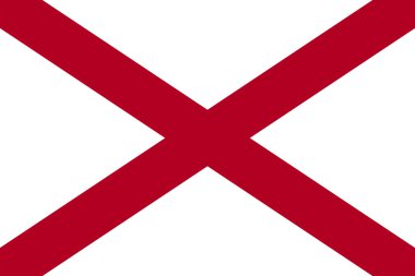 Alabama Eyalet bayrağı