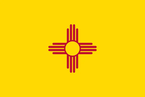 New Mexico State Flag — Stock Photo, Image