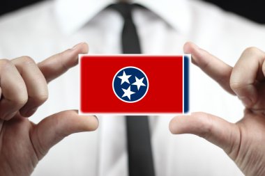 Kartvizit tennessee devlet bayrak tutan işadamı