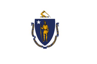 Massachusetts eyalet bayrağı