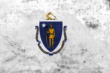 Grunge massachusetts Devlet bayrağı