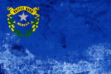 Grunge nevada Devlet bayrağı