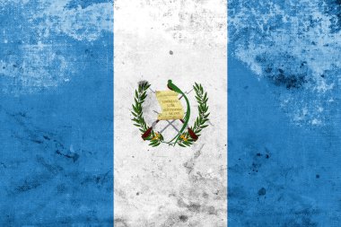 Grunge guatemala bayrağı