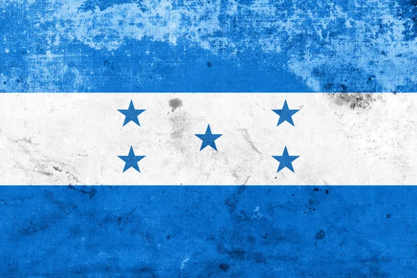 Grunge Drapeau Honduras — Photo
