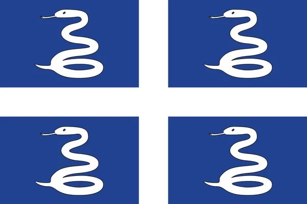 Martinique bayrağı — Stok fotoğraf
